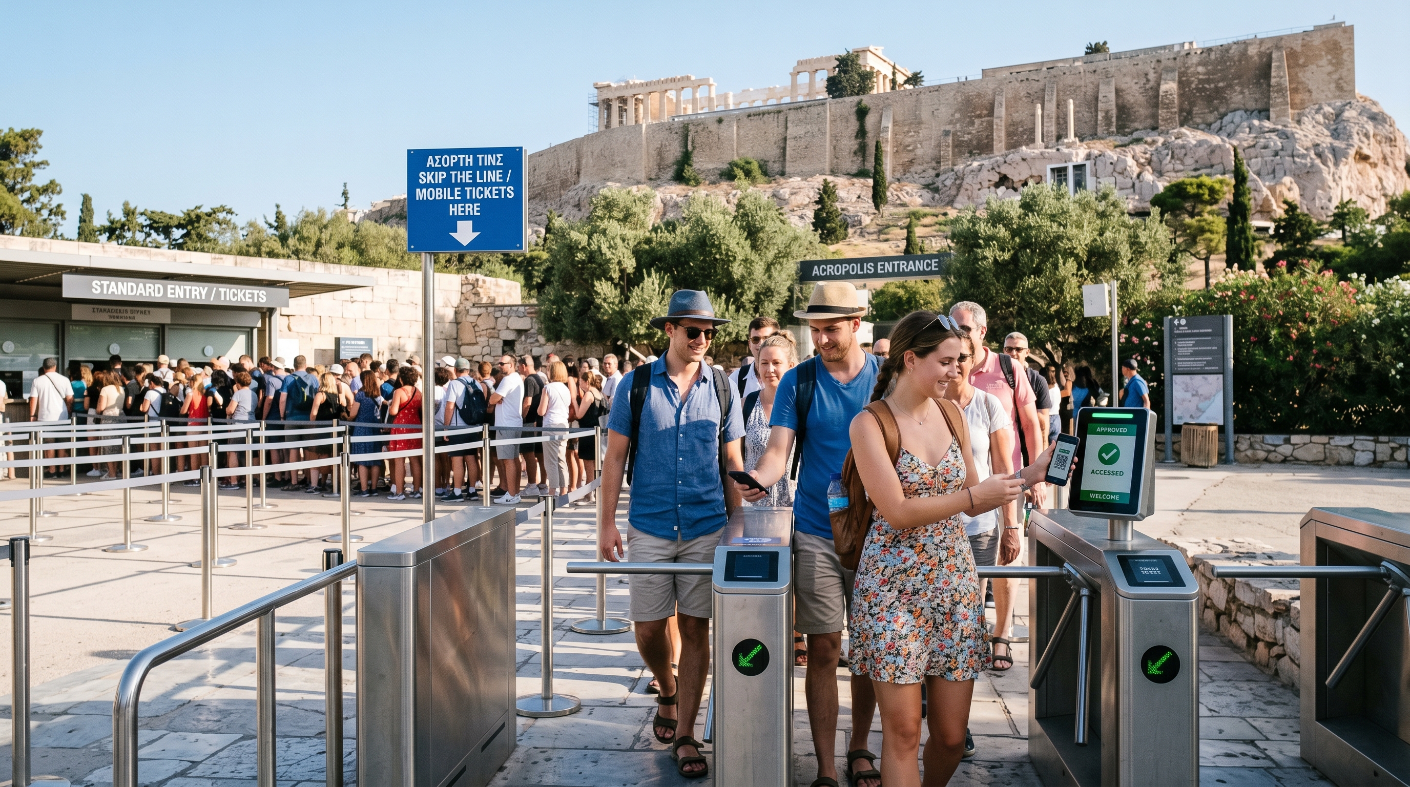 Acropolis skip the line tickets fast entry Athens 2026